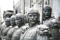 Terracotta sculptures depicting the armies of Qin Shi Huang, the first Emperor of China