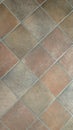 Terracotta tiles background like floor