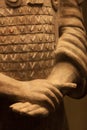 Terracotta warrior hands, China Royalty Free Stock Photo