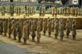 Terracotta Warriors of Qin Shi Huang, Xian, Shaanxi, China Royalty Free Stock Photo