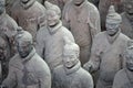 Terracotta warriors, China Royalty Free Stock Photo