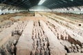 The Terracotta Warriors of China Royalty Free Stock Photo