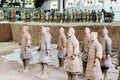The Terracotta Warriors of China Royalty Free Stock Photo