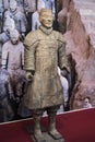 The Terracotta Warriors are statues depicting the warrior figures of China's Qin Dynasty emperor, Qin