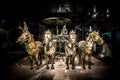 Terracotta Warriors, Emperor Qin Shihuang, Ancient Statues, Generals, Major Generals, Soldiers, Horses, Carriage, Xi`an, China