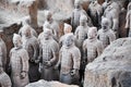 Terracotta Warriors, Emperor Qin Shihuang, Ancient Statues, Generals, Major Generals, Soldiers, Horses, Carriage, Xi`an, China
