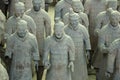 Terracotta warriors and horses Royalty Free Stock Photo