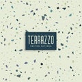 Terrazzo abstract pattern background design