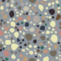 Terrazzo abstract repeat pattern design