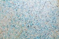 Terrazzo floor blue old. surface small stone color old texture or marble background with copy space add text Royalty Free Stock Photo