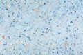 Terrazzo flooring texture polished stone pattern wall and blue color old surface marble for background image horizontal Royalty Free Stock Photo