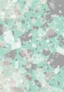 Terrazzo modern abstract template. Green Royalty Free Stock Photo