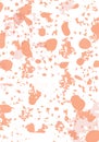 Terrazzo modern abstract template. Orange texture Royalty Free Stock Photo