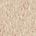 Terrazzo Pattern Background with Earth Tones and Abstract Spots. Royalty Free Stock Photo
