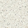 Terrazzo pattern featuring an array of irregular, multi-colored stone chips in beige, Royalty Free Stock Photo