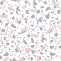 Terrazzo pattern. Vector illustration Background for print home decor, interior, fabric, textile, paper Royalty Free Stock Photo