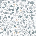 Terrazzo pattern. Vector illustration Background for print home decor, interior, fabric, textile, paper Royalty Free Stock Photo