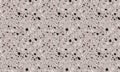 Terrazzo seamless pattern vector texture in gray colors. Realistic italian marble texture or granite flooring. Royalty Free Stock Photo