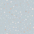 Terrazzo seamless pattern. Gentle classic flooring