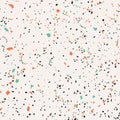 Terrazzo, seamless pattern Royalty Free Stock Photo