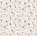 Terrazzo seamless pattern. Modern colorful tile texture. Vector abstract background