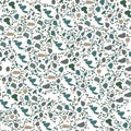 Terrazzo pattern. Vector illustration Background for print home decor, interior, fabric, textile, paper Royalty Free Stock Photo