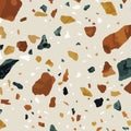 Terrazzo seamless pattern