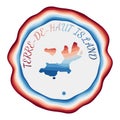 Terre-de-Haut Island badge.