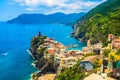 5 Terre Vernazza, Liguria Italy Royalty Free Stock Photo
