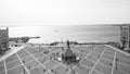 Terreiro do PaÃÂ§o or Trade Square and Columns dock in Lisbon