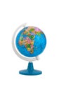 Terrestrial globe isolated Royalty Free Stock Photo