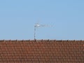Terrestrial tv antenna Royalty Free Stock Photo