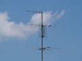 Terrestrial tv antenna Royalty Free Stock Photo