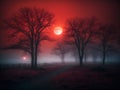 Terrible bloody forest ( Red theme )