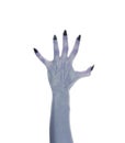 Terrible monster hand to create a collage on the theme of halloween Royalty Free Stock Photo