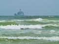 Terrible Tilly Lighthouse on Oregon Coast Royalty Free Stock Photo