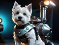 Terrier Tech: LED-Lit Adventure in Conceptual Charm