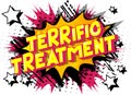 Terrific Treatment - Comic book style words