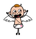 Terrified Cartoon Angel