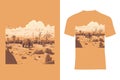 Terrifying Ancient War Elephants T-Shirt Design: Battle Fury