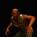 Damien the creepy Demon, 3D Illustration