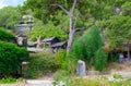 Territory of abandoned five-star hotel (formerly Holiday Area Eco Dream Club Sea Resort), Camyuva, Turkey