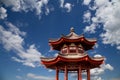 On the territory Giant Wild Goose Pagoda, Xian (Sian, Xi'an), Shaanxi province, China Royalty Free Stock Photo