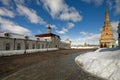 The territory of Kazan Kremlin