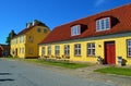 Territory of Kronborg - Hamlet`s castle in Denmark, Elsinore Royalty Free Stock Photo