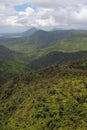 Territory of park `Canyon of Black River`. Mauritius Royalty Free Stock Photo