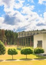 The territory of the sanatorium. Druskininkai, Lithuania