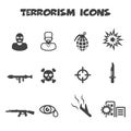 Terrorism icons