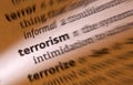 Terrorism - Terrorist Royalty Free Stock Photo