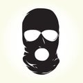 Terrorist mask Royalty Free Stock Photo